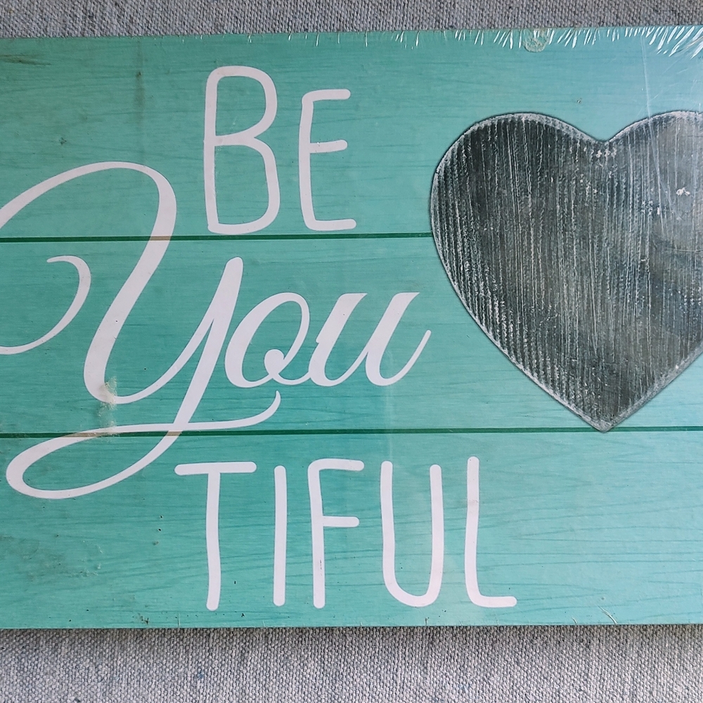 "Be You Tiful" Wall Decor
